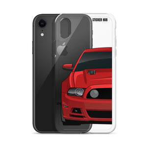 Race Red 13-14 Mustang 5.0 - iPhone Case