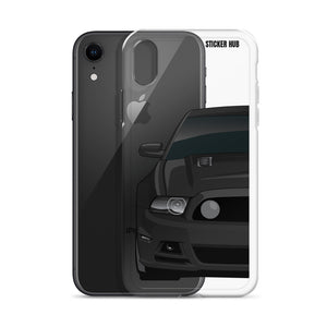 Black 13-14 Mustang 5.0 - iPhone Case