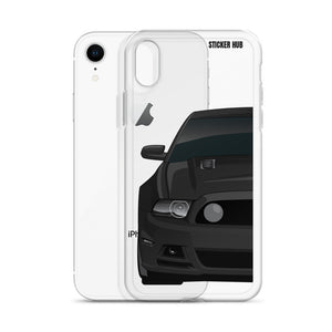 Black 13-14 Mustang 5.0 - iPhone Case