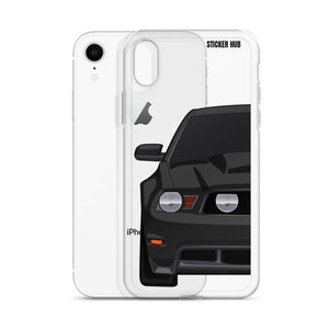 Black 11-12 Mustang 5.0 - iPhone Case