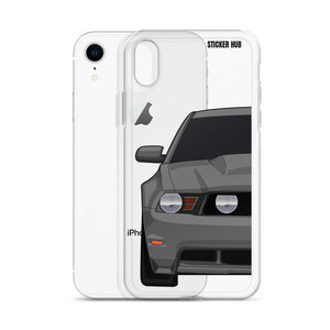 Gray 11-12 Mustang 5.0 - iPhone Case