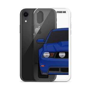 Kona Blue 11-12 Mustang 5.0 - iPhone Case