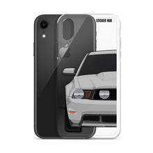 Load image into Gallery viewer, Silver 11-12 Mustang 5.0 - iPhone Case