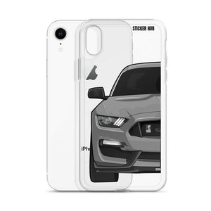 Gray Mustang GT350 - iPhone Case