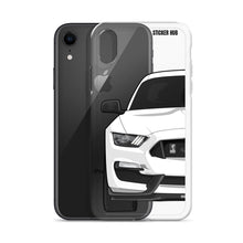 Load image into Gallery viewer, White Mustang GT350 - iPhone Case