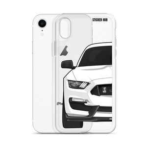 White Mustang GT350 - iPhone Case