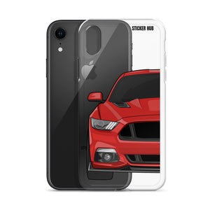 Race Red 15-17 Mustang 5.0 - iPhone Case