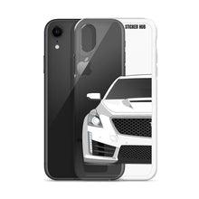 Load image into Gallery viewer, White Cadillac CTS-V - iPhone Case