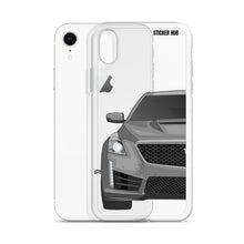 Load image into Gallery viewer, Silver Cadillac CTS-V - iPhone Case