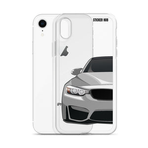 Silver BMW F80 - iPhone Case