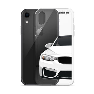 White BMW F80 - iPhone Case