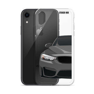 Gray BMW F80 - iPhone Case