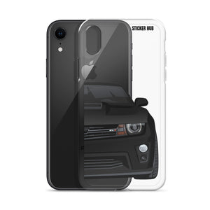 Black 5th Gen Camaro ZL1 - iPhone Case