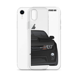 Black 5th Gen Camaro ZL1 - iPhone Case