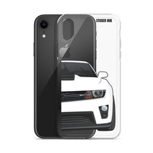 Load image into Gallery viewer, White 5th Gen Camaro ZL1 - iPhone Case