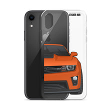 Load image into Gallery viewer, Inferno Orange 5th Gen Camaro ZL1 - iPhone Case