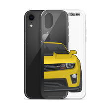 Load image into Gallery viewer, Rally Yellow 5th Gen Camaro ZL1 - iPhone Case