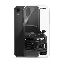 Load image into Gallery viewer, Black 6th Gen Camaro ZL1 - iPhone Case