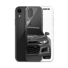 Load image into Gallery viewer, Gray 6th Gen Camaro ZL1 - iPhone Case