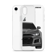 Load image into Gallery viewer, Gray 6th Gen Camaro ZL1 - iPhone Case