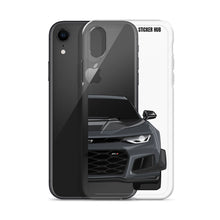 Load image into Gallery viewer, Gray 6th Gen Camaro ZL1 1LE - iPhone Case