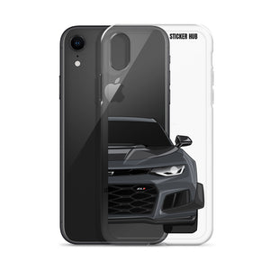 Gray 6th Gen Camaro ZL1 1LE - iPhone Case