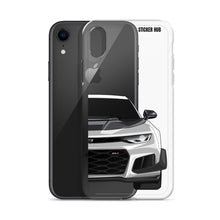 Load image into Gallery viewer, Silver 6th Gen Camaro ZL1 1LE - iPhone Case