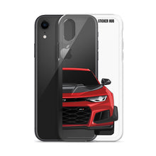 Load image into Gallery viewer, Red Hot 6th Gen Camaro ZL1 1LE - iPhone Case