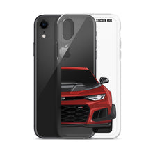 Load image into Gallery viewer, Garnet Red 6th Gen Camaro ZL1 1LE - iPhone Case