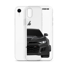 Load image into Gallery viewer, Black 6th Gen Camaro ZL1 1LE - iPhone Case