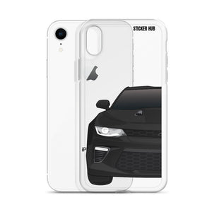 Black 6th Gen Camaro SS - iPhone Case