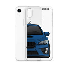 Load image into Gallery viewer, Galaxy Blue 15-17 Subaru WRX STI - iPhone Case