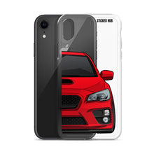 Load image into Gallery viewer, Lightning Red 15-17 Subaru WRX STI - iPhone Case