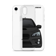 Load image into Gallery viewer, Black 15-17 Subaru WRX STI - iPhone Case