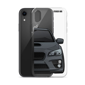 Gray 15-17 Subaru WRX STI - iPhone Case