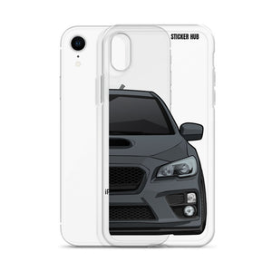 Gray 15-17 Subaru WRX STI - iPhone Case