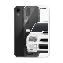 Load image into Gallery viewer, White 03-05 Subaru WRX STI - iPhone Case