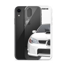 Load image into Gallery viewer, White 06-07 Subaru WRX STI - iPhone Case