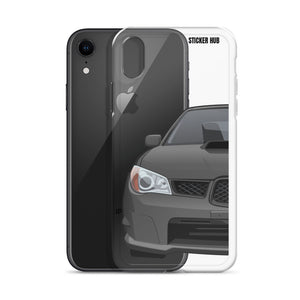 Urban Gray 06-07 Subaru WRX STI - iPhone Case