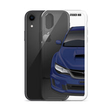 Load image into Gallery viewer, Plasma Blue 09-14 Subaru WRX STI - iPhone Case