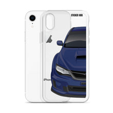 Load image into Gallery viewer, Plasma Blue 09-14 Subaru WRX STI - iPhone Case