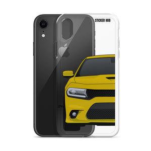 Yellow 15-21 Charger - iPhone Case