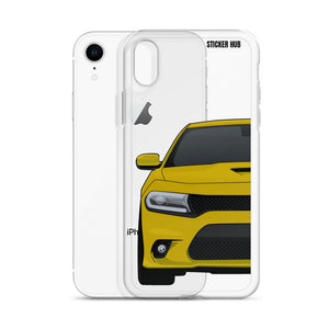 Yellow 15-21 Charger - iPhone Case