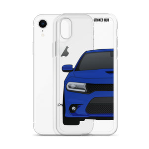 Blue 15-21 Charger - iPhone Case