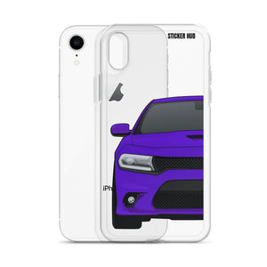 Purple 15-21 Charger - iPhone Case