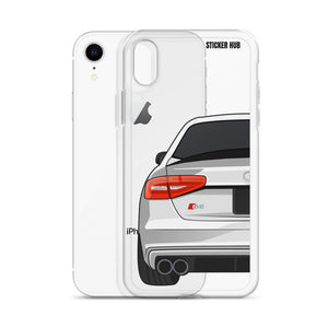 Silver B8.5 Audi S4 - iPhone Case