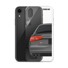 Load image into Gallery viewer, Monsoon Gray B8.5 Audi S4 - iPhone Case