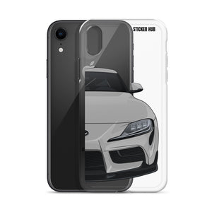 Silver MKV Toyota Supra - iPhone Case