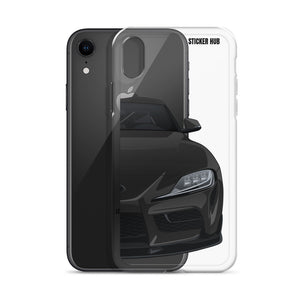 Black MKV Toyota Supra - iPhone Case