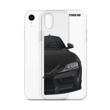 Load image into Gallery viewer, Black MKV Toyota Supra - iPhone Case